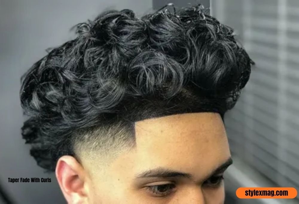 Taper Fade With Curls
