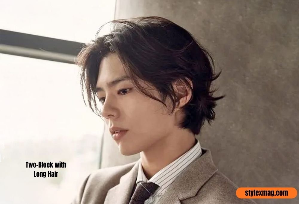 Long Hairstyles for Men: 35 Best Styles for Every Hair Type 25 Two-Block with Long Hair