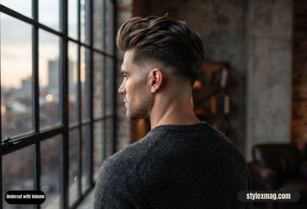 25 Oval Face Shape Haircuts for Men: Stylish Cuts for 2026 12 Undercut with Volume