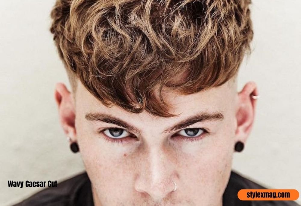 Wavy Caesar Cut