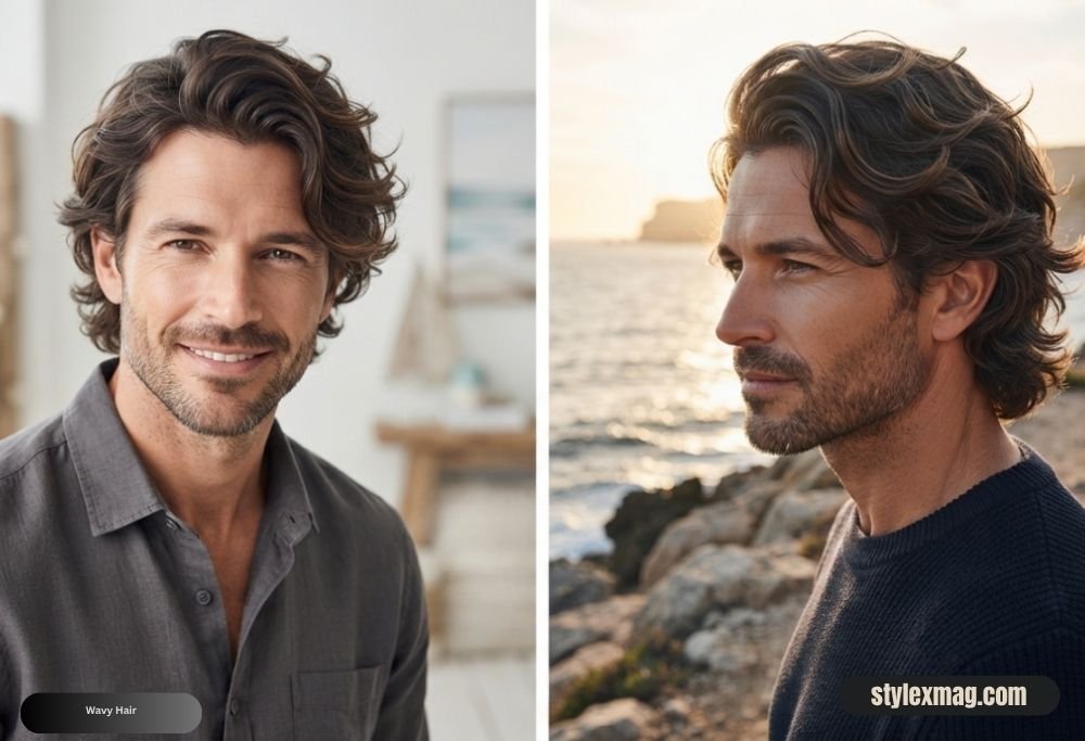 Heart Face Shape Hairstyles for Men 30 Best Styles for 2026 31 Wavy Hair