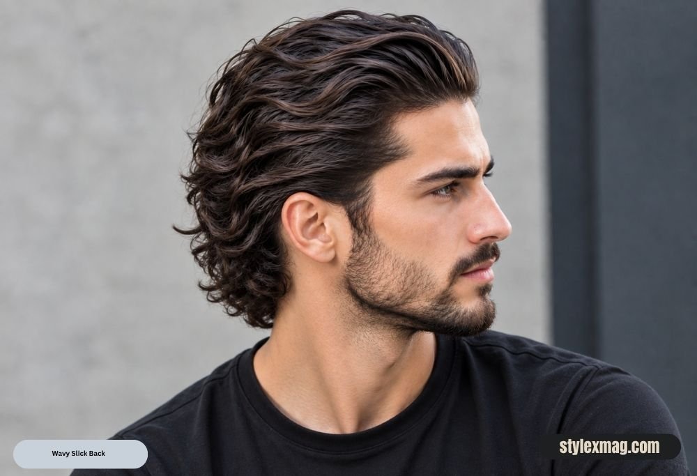 Wavy Slick Back