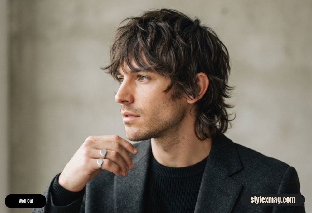 28 Best Round Face Shape Haircuts For Men to Look Sharp in 2026 21 Wolf Cut