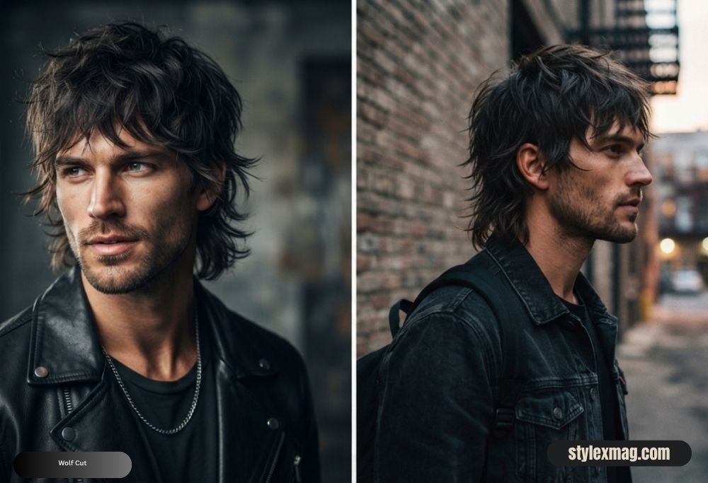 Heart Face Shape Hairstyles for Men 30 Best Styles for 2026 19 wolf-cut