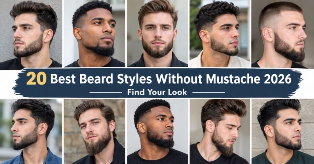 Beard Styles Without Mustache