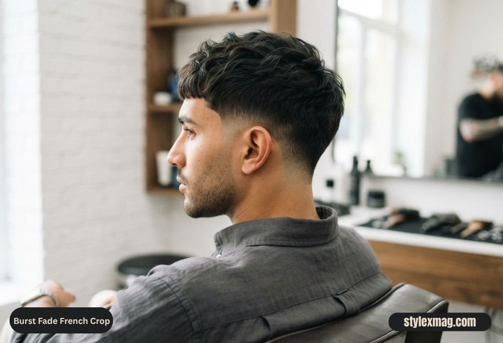 Burst Fade French Crop
