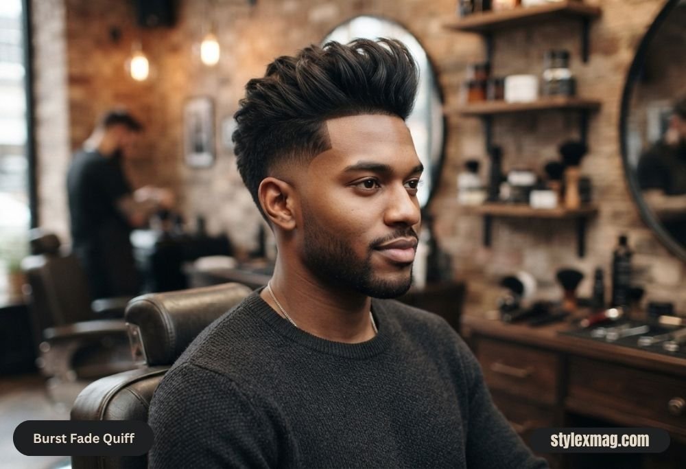 Burst Fade Quiff