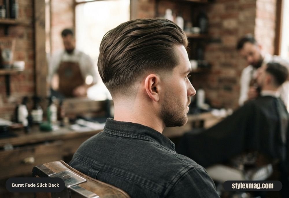 Burst Fade Slick Back