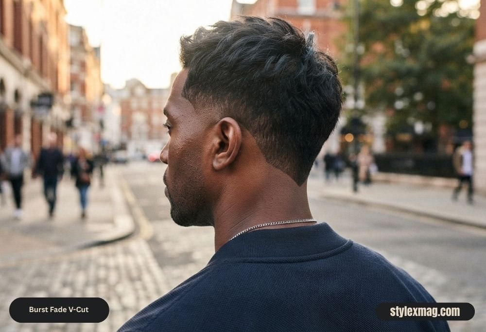 Burst Fade V-Cut