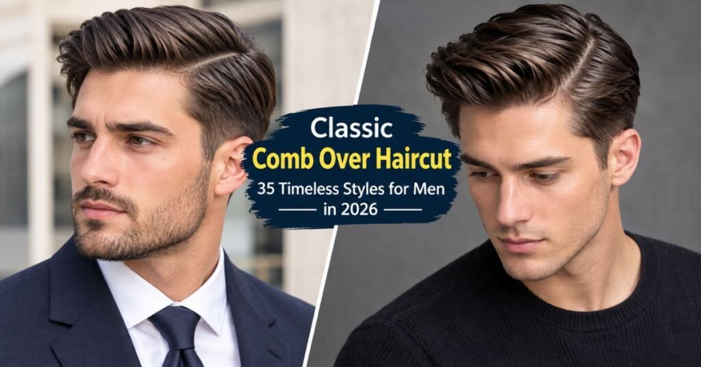 Classic Comb Over Haircut
