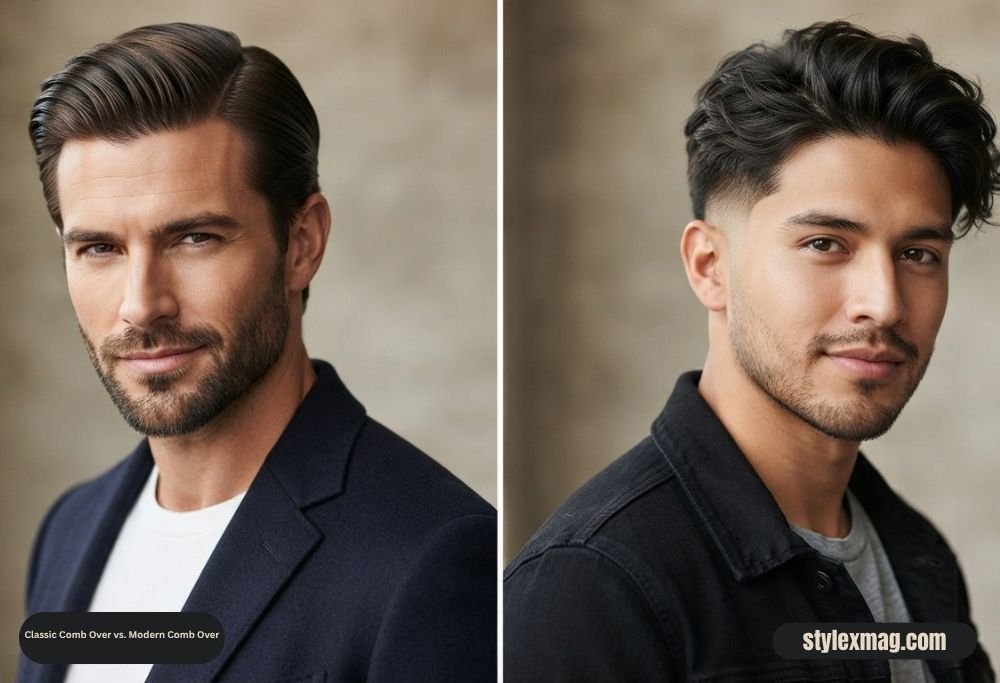 Classic Comb Over Haircut: 35 Timeless Styles for Men in 2026 4 Classic Comb Over vs. Modern Comb Over