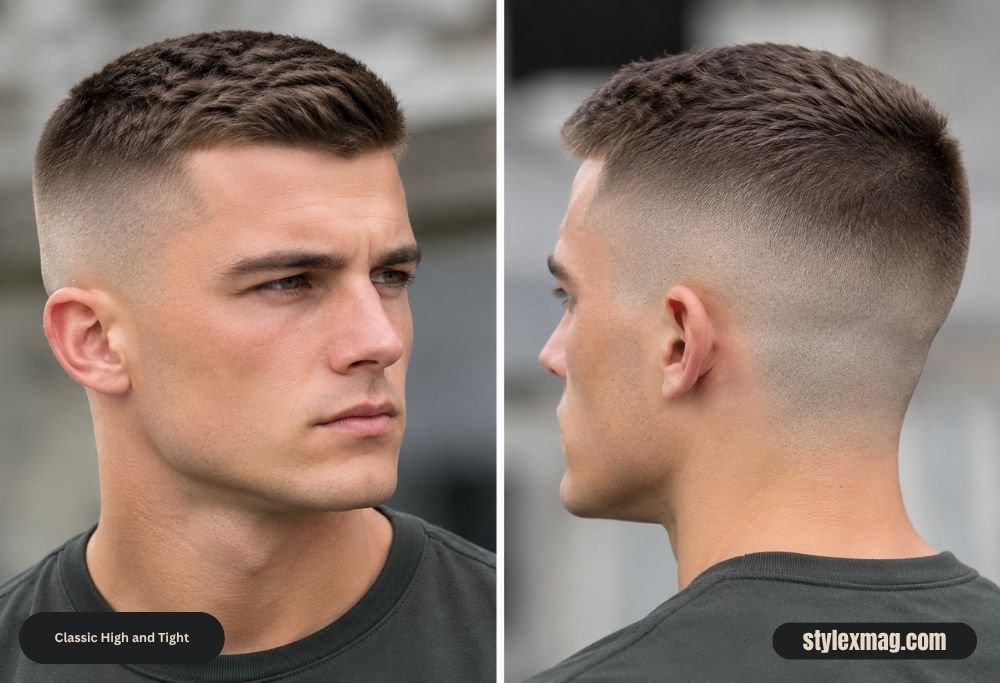 55 Best High and Tight Haircuts for Men in 2026 2 Classic High and Tight