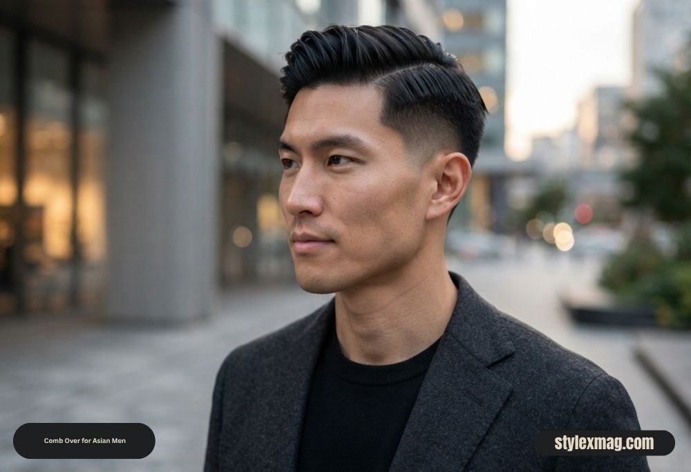 Comb Over Haircut: 45 Best Styles, Tips & Styling Guide 33 Comb Over for Asian Men