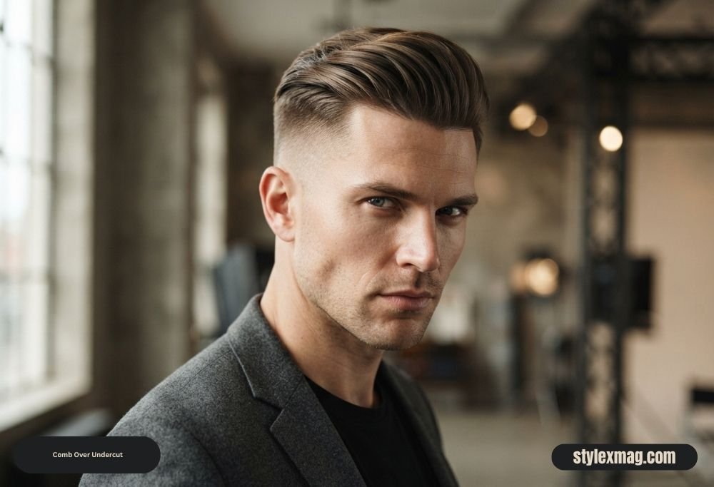 Comb Over Haircut: 45 Best Styles, Tips & Styling Guide 16 Comb Over Undercut