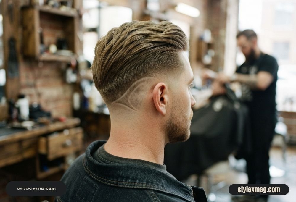 Comb Over Haircut: 45 Best Styles, Tips & Styling Guide 26 Comb Over with Hair Design