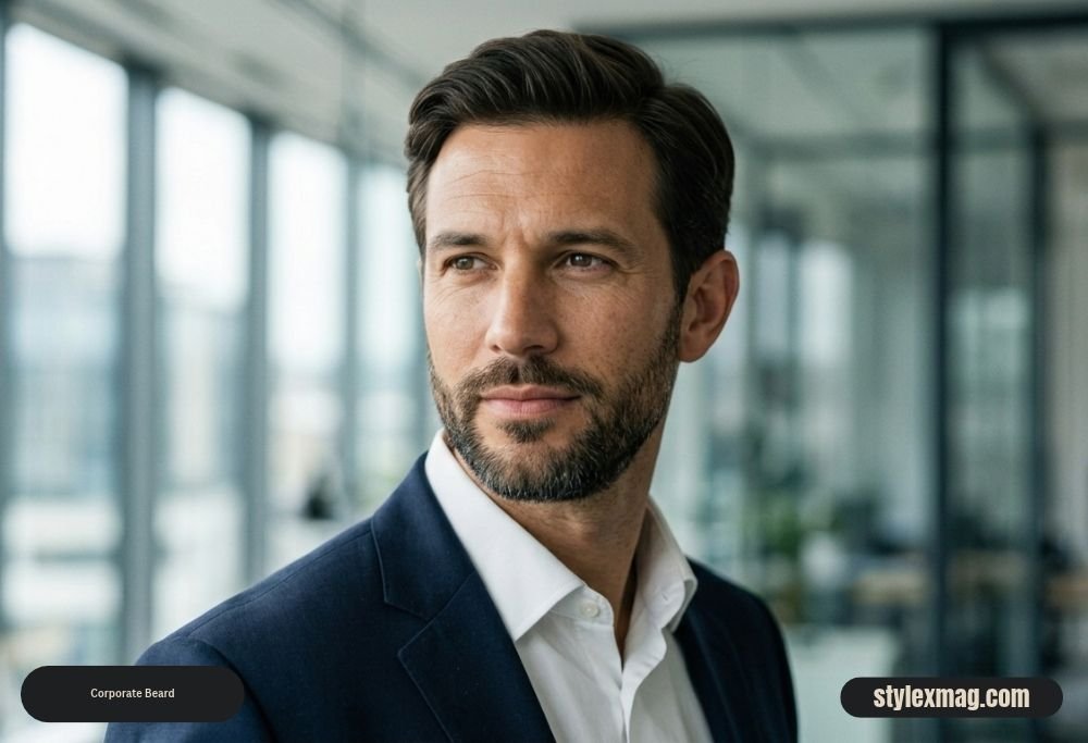 35 Short Beard Styles for Men in 2026: Find Your Best Look 3 Corporate Beard