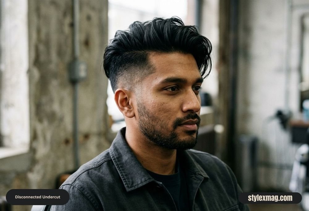 38 Best Hairstyles for Men with Straight Hair in 2026 12 Disconnected Undercut