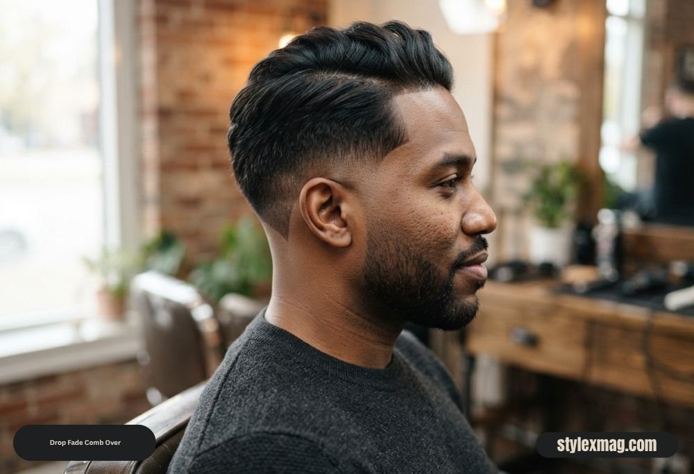 Comb Over Haircut: 45 Best Styles, Tips & Styling Guide 14 Drop Fade Comb Over