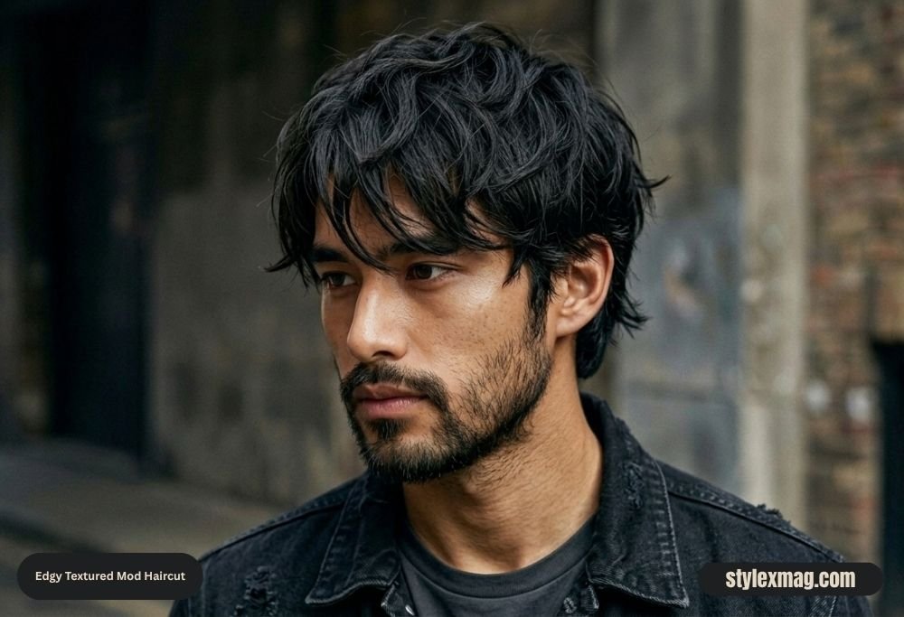 45 Best Mod Haircuts for Men in 2026: Modern Styles for Every Hair Type 35 Edgy Textured Mod Haircut