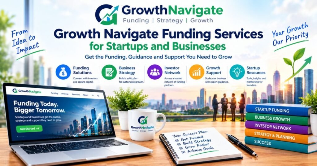 Growth Navigate Funding: Expert Fundraising and Business Growth Solutions 2 Growth Navigate Funding Services for Startups and Businesses