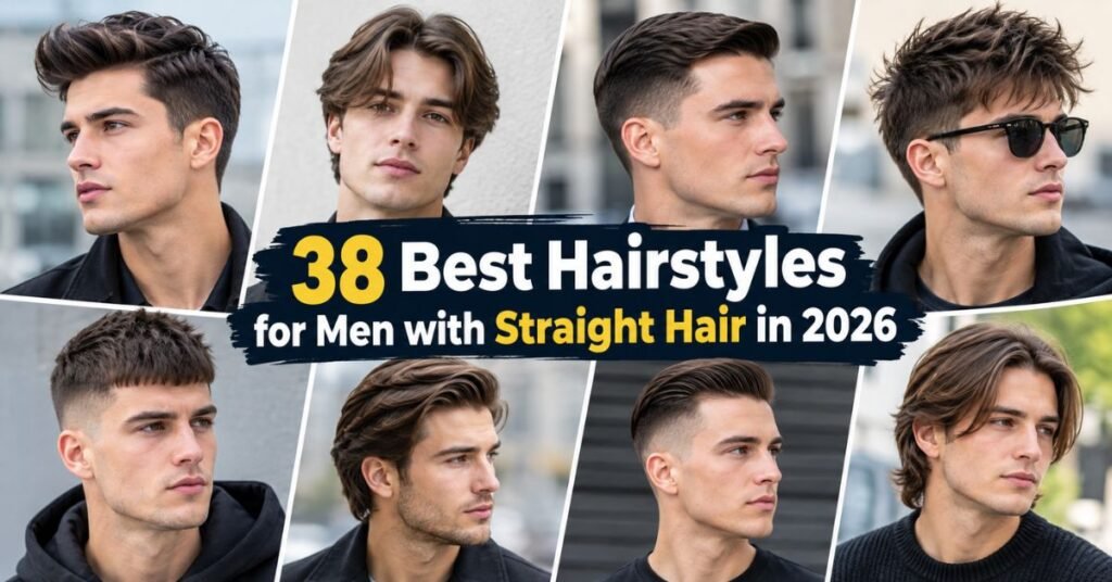 Hairstyles for Men with Straight Hair