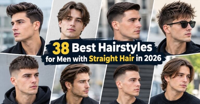 Hairstyles for Men with Straight Hair