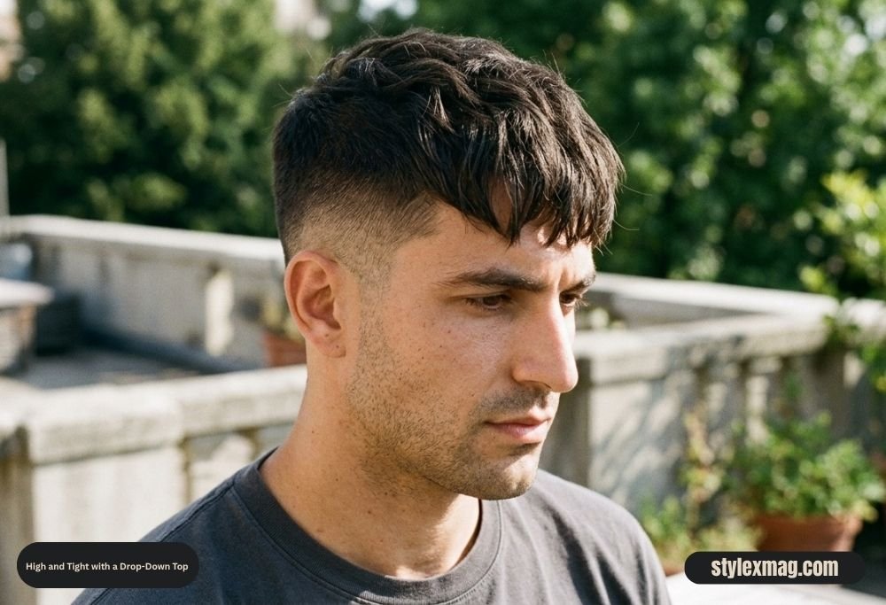 55 Best High and Tight Haircuts for Men in 2026 31 High and Tight with a Drop-Down Top
