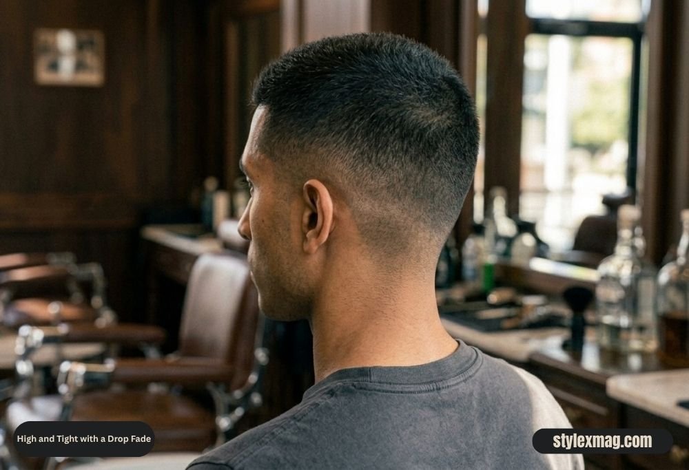 55 Best High and Tight Haircuts for Men in 2026 13 High and Tight with a Drop Fade
