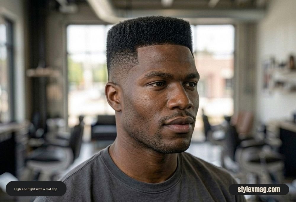 55 Best High and Tight Haircuts for Men in 2026 26 High and Tight with a Flat Top