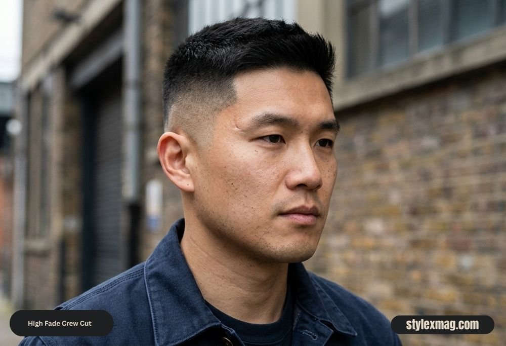 39 Best High Fade Haircut Styles for Men in 2026 17 High Fade Crew Cut