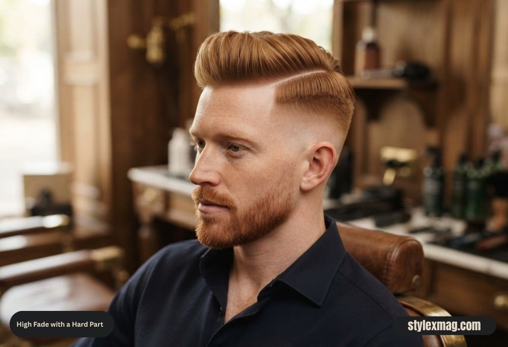 39 Best High Fade Haircut Styles for Men in 2026 11 High Fade with a Hard Part