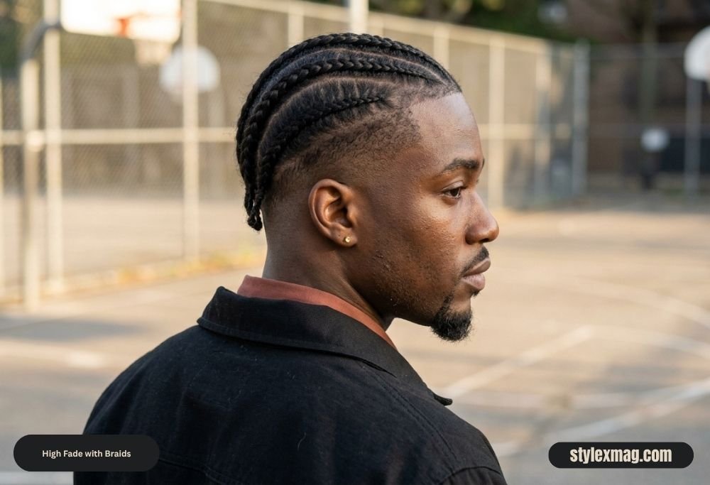 39 Best High Fade Haircut Styles for Men in 2026 31 High Fade with Braids