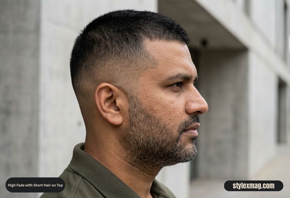 39 Best High Fade Haircut Styles for Men in 2026 30 High Fade with Short Hair on Top