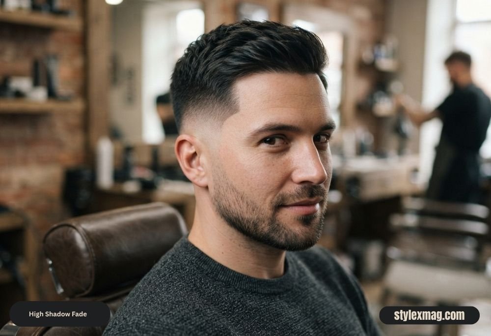 39 Best High Fade Haircut Styles for Men in 2026 4 High Shadow Fade