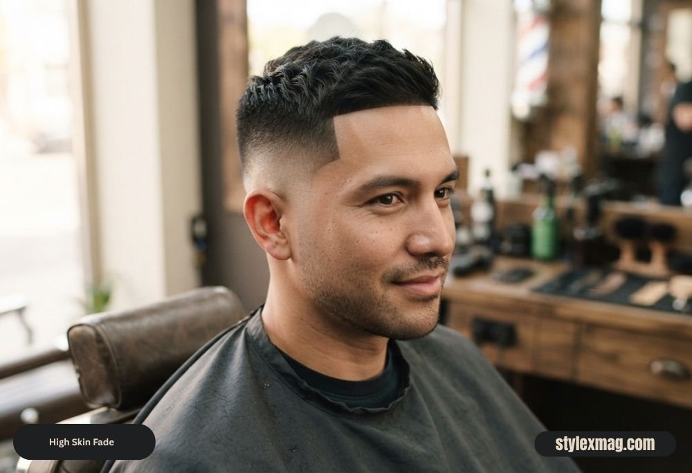 39 Best High Fade Haircut Styles for Men in 2026 3 High Skin Fade