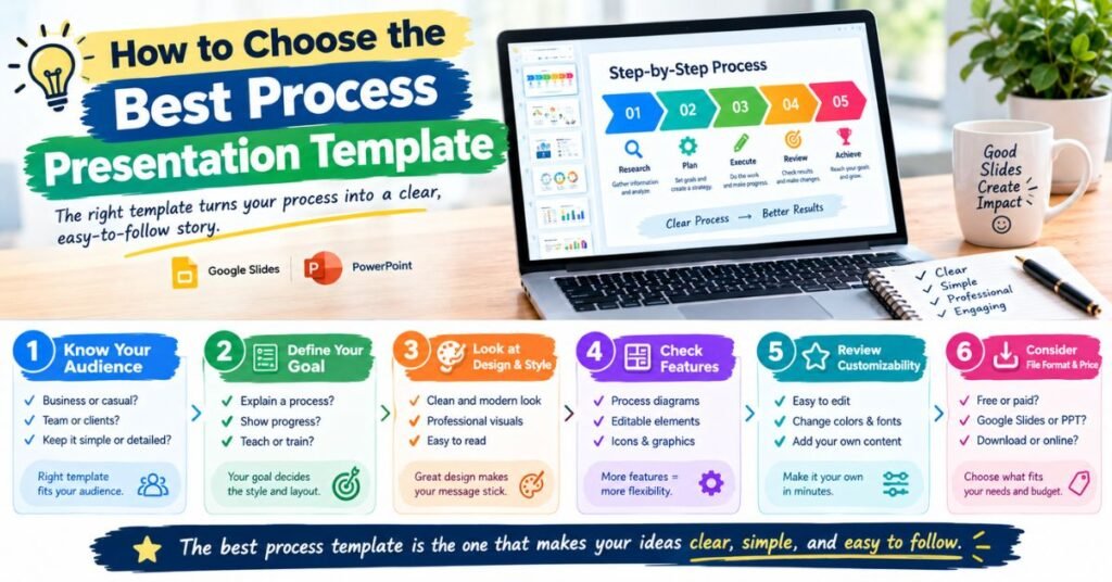 25 Best Process Presentation Templates for Google Slides and PowerPoint 2 How to Choose the Best Process Presentation Template