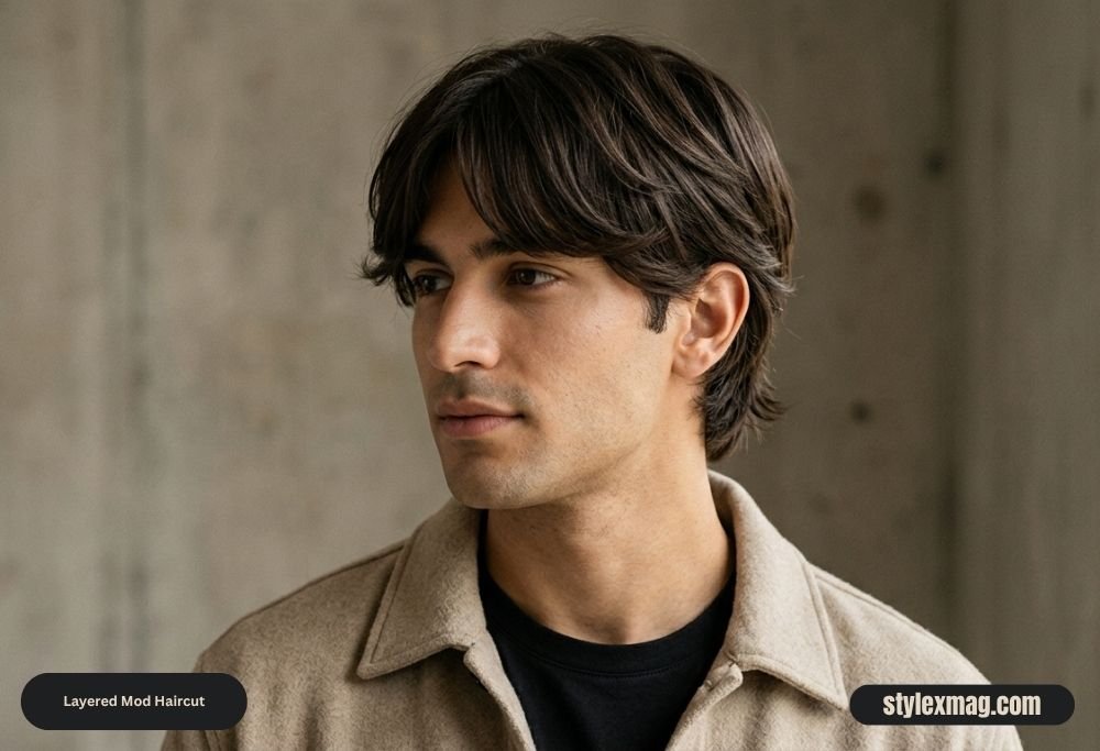 45 Best Mod Haircuts for Men in 2026: Modern Styles for Every Hair Type 11 Layered Mod Haircut