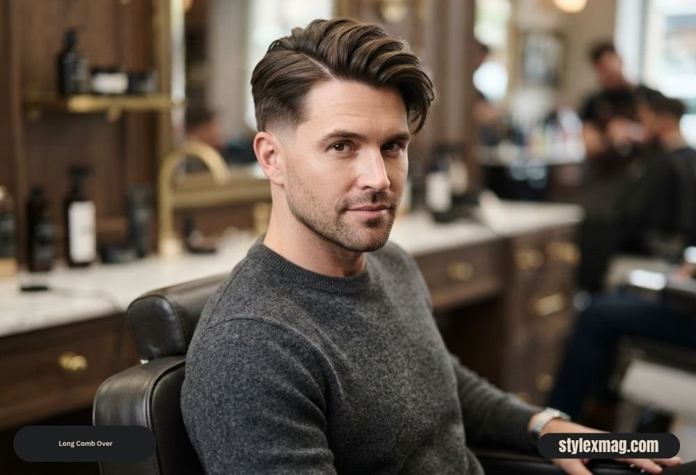 Comb Over Haircut: 45 Best Styles, Tips & Styling Guide 6 Long Comb Over