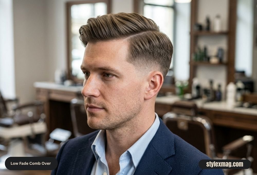39 Best Low Fade Haircuts for Men in 2026 18 Low Fade Comb Over