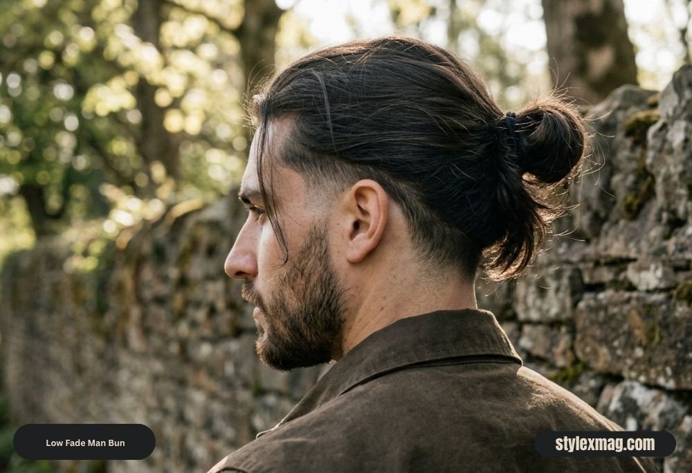 39 Best Low Fade Haircuts for Men in 2026 30 Low Fade Man Bun