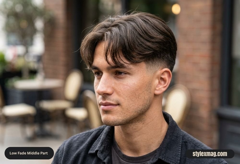 39 Best Low Fade Haircuts for Men in 2026 21 Low Fade Middle Part