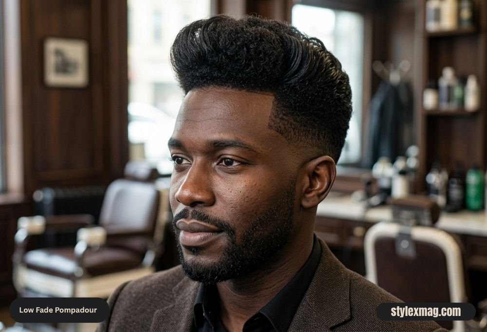 39 Best Low Fade Haircuts for Men in 2026 17 Low Fade Pompadour