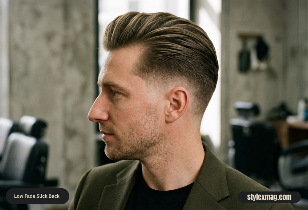 39 Best Low Fade Haircuts for Men in 2026 20 Low Fade Slick Back