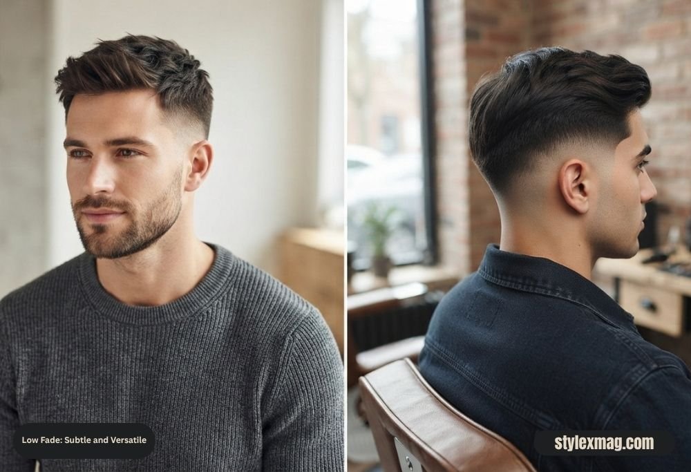 Low Fade vs Mid Fade vs High Fade: Which Fade Is Best for You? 2 Low Fade: Subtle and Versatile