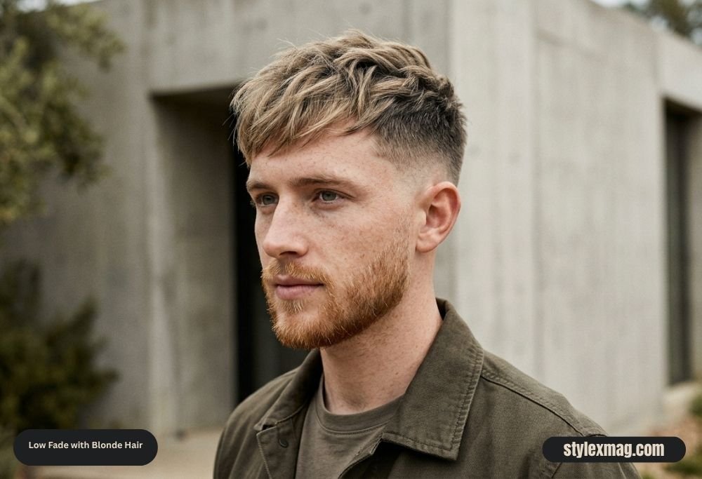 39 Best Low Fade Haircuts for Men in 2026 39 Low Fade with Blonde Hair