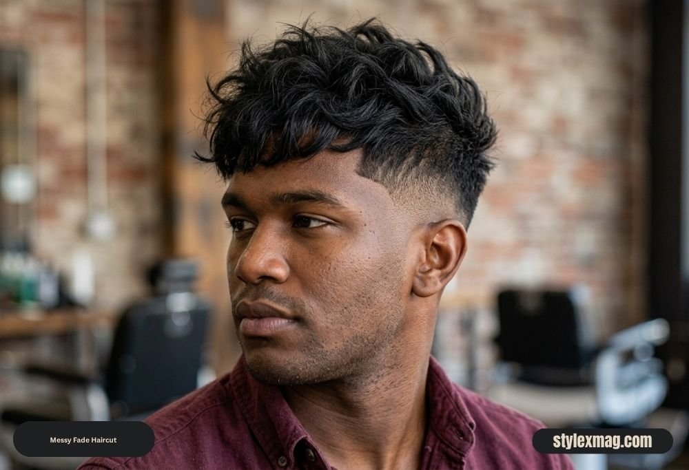 Messy Fade Haircut