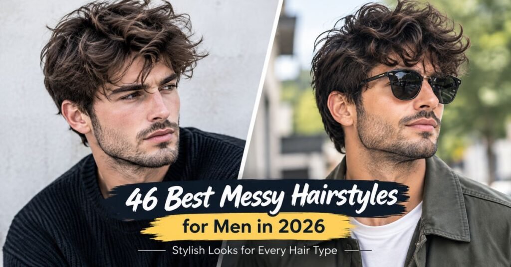 Messy Hairstyles for Men