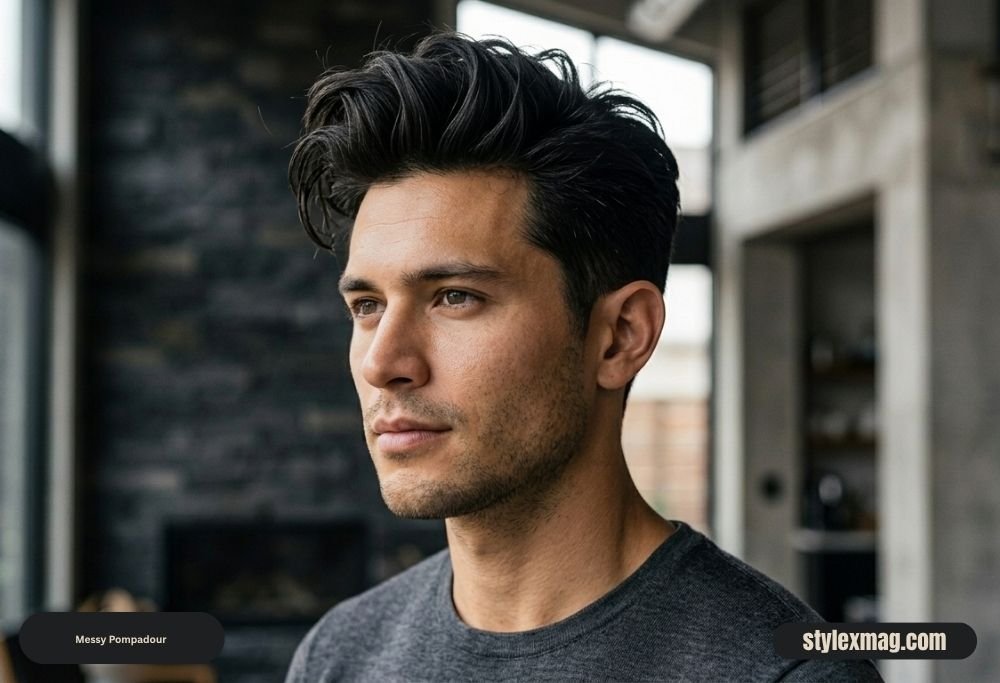 Messy Pompadour