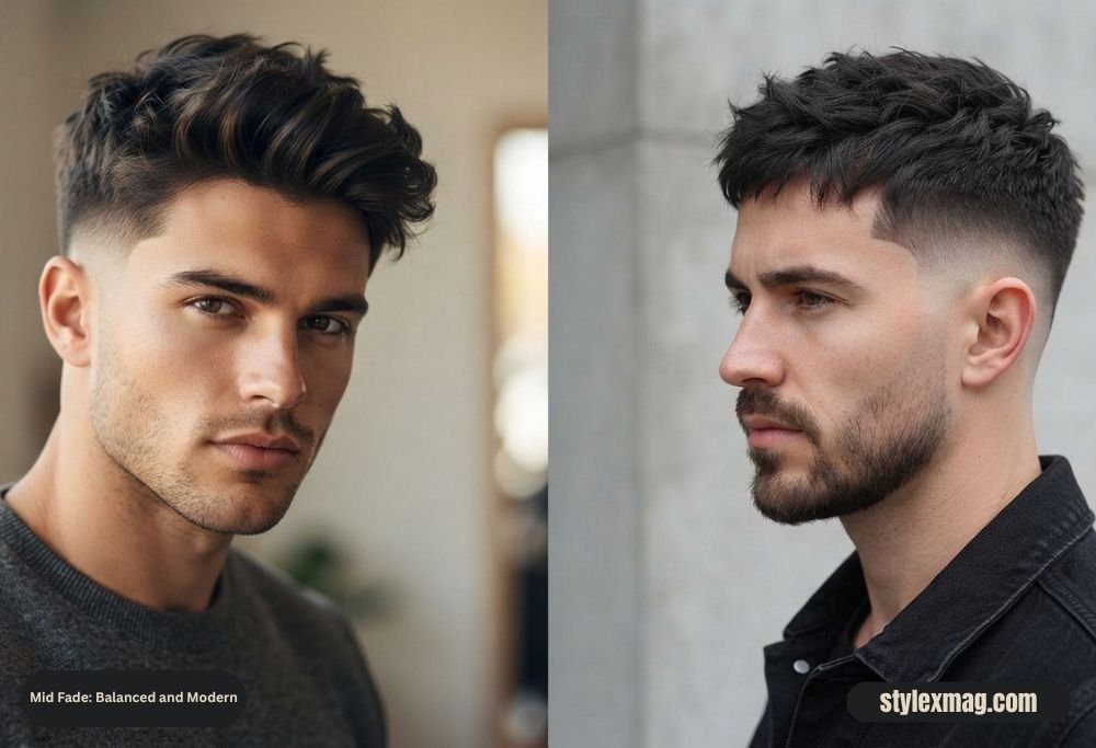 Low Fade vs Mid Fade vs High Fade: Which Fade Is Best for You? 3 Mid Fade: Balanced and Modern
