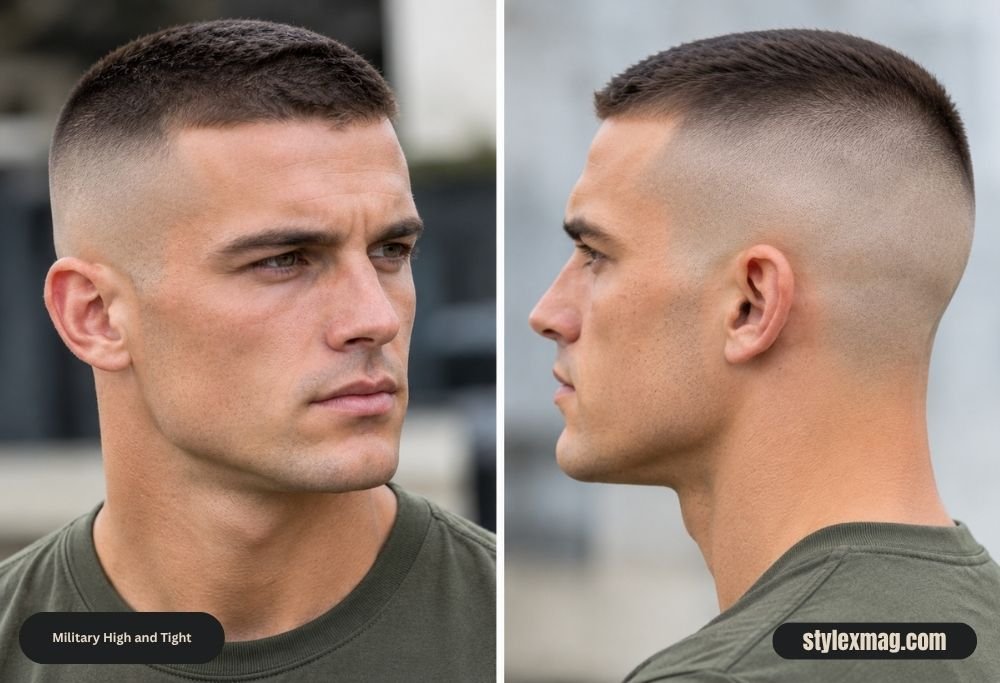55 Best High and Tight Haircuts for Men in 2026 3 Military High and Tight